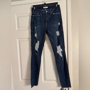 Good American Good Legs Distressed Jeans